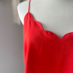 J. Crew Scalloped Cami